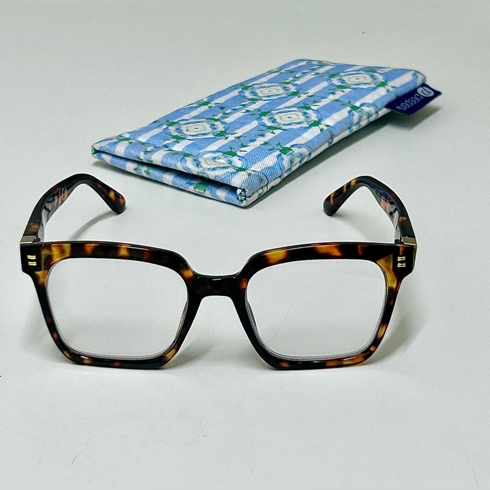 Peepers Montage Tortoise Shell +1.25 Blue Light Protection Reading Glasses